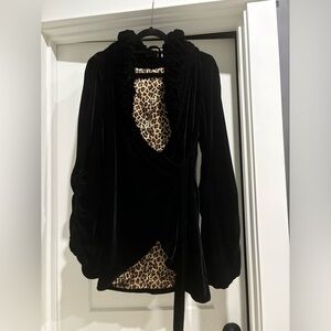 Vintage Frederick’s of Hollywood Velvet Loungewear